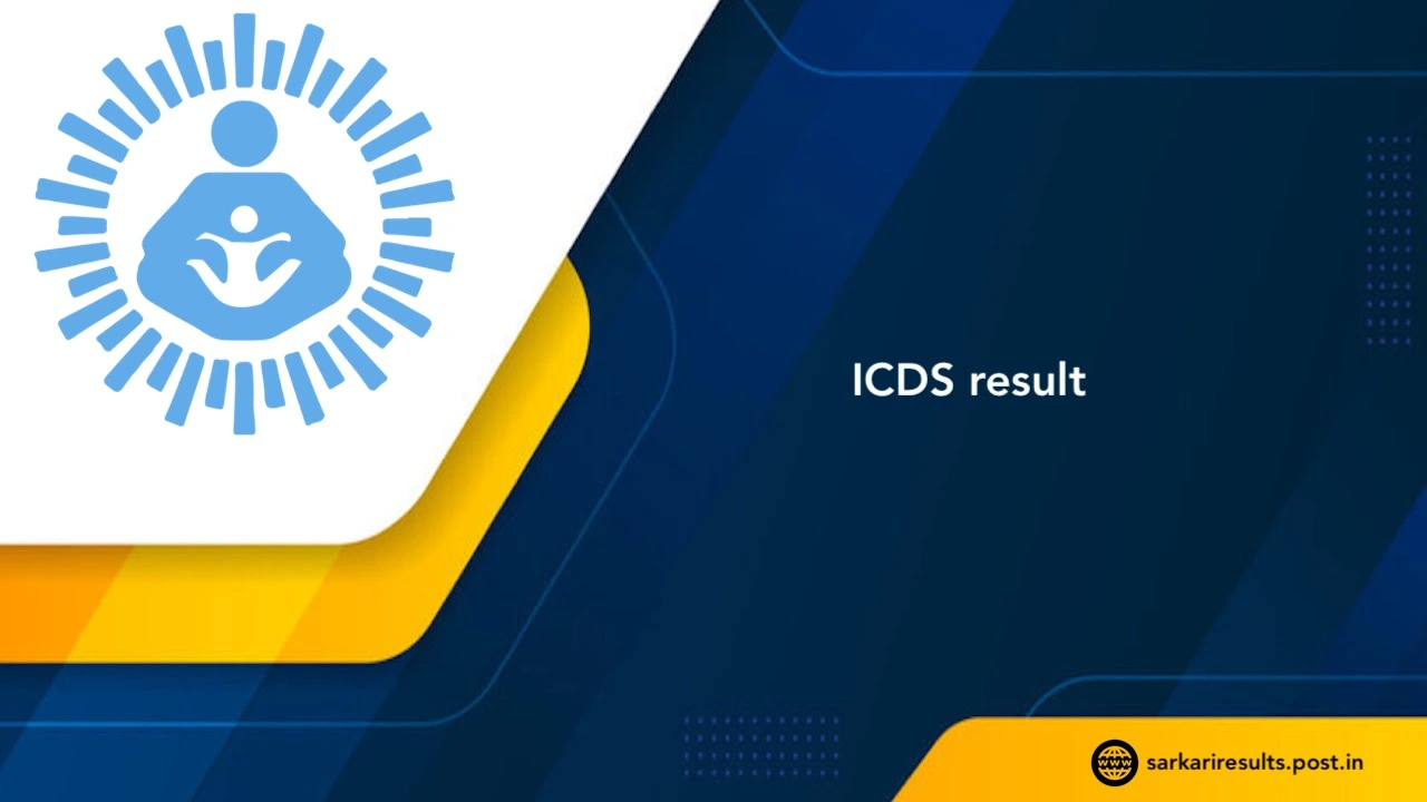ICDS result