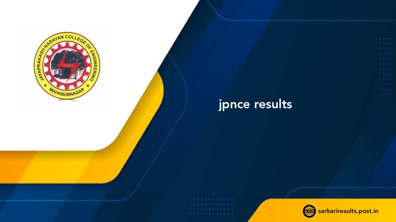 jpnce results