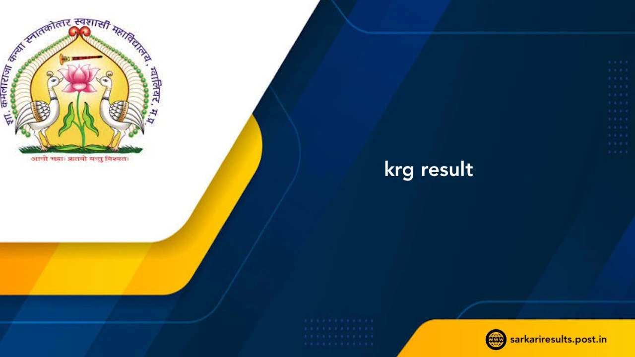 krg result
