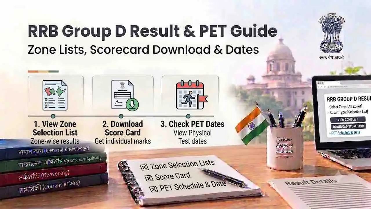 RRB Group D Result