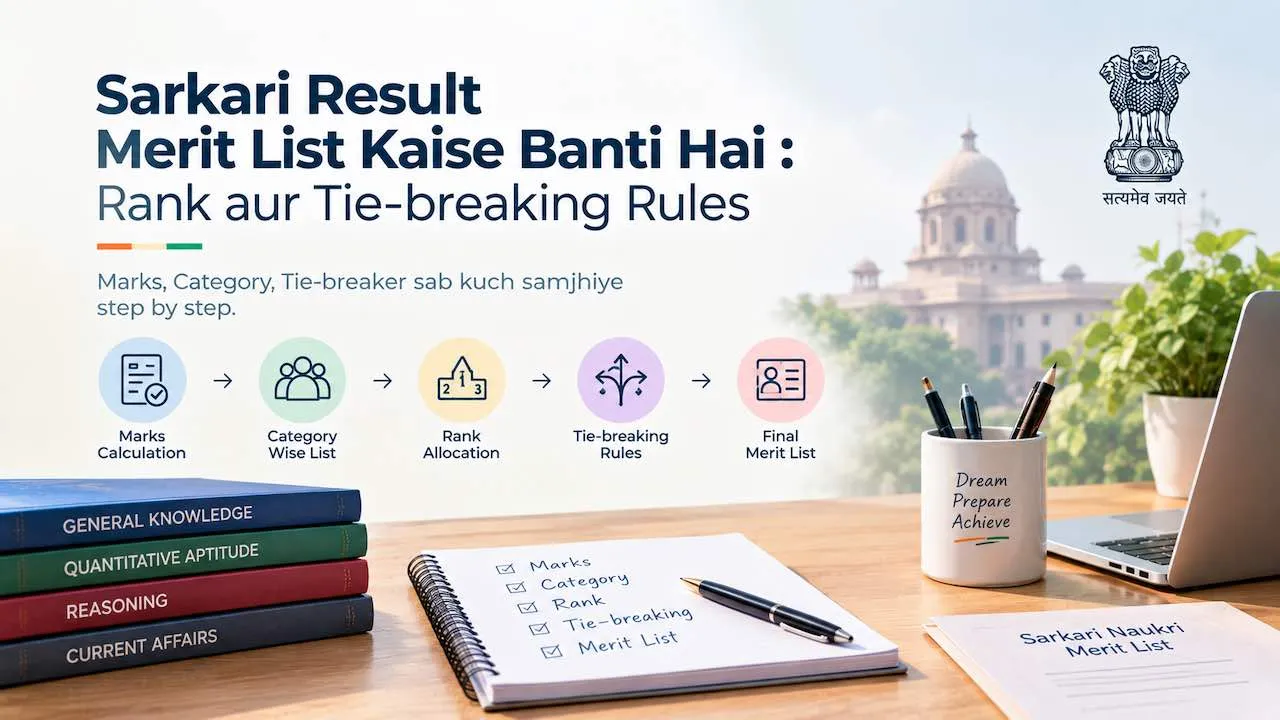 Sarkari Result Merit List Kaise Banti Hai