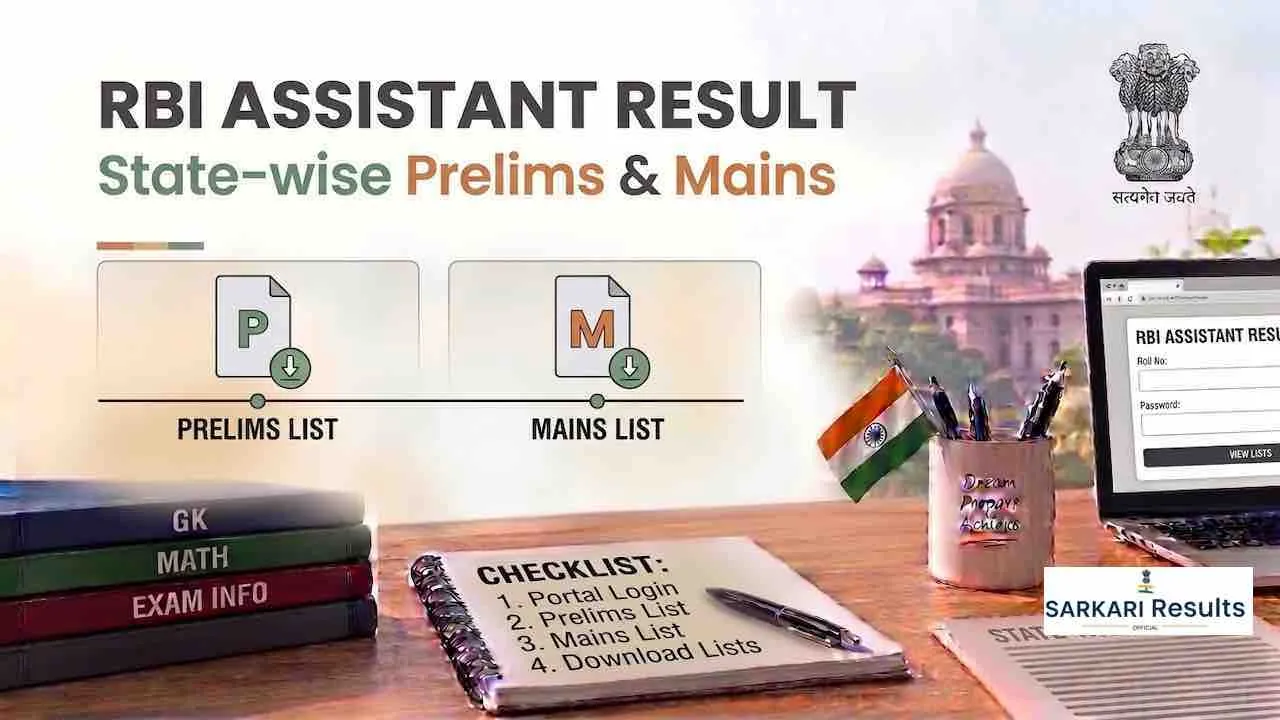 RBI Assistant Result