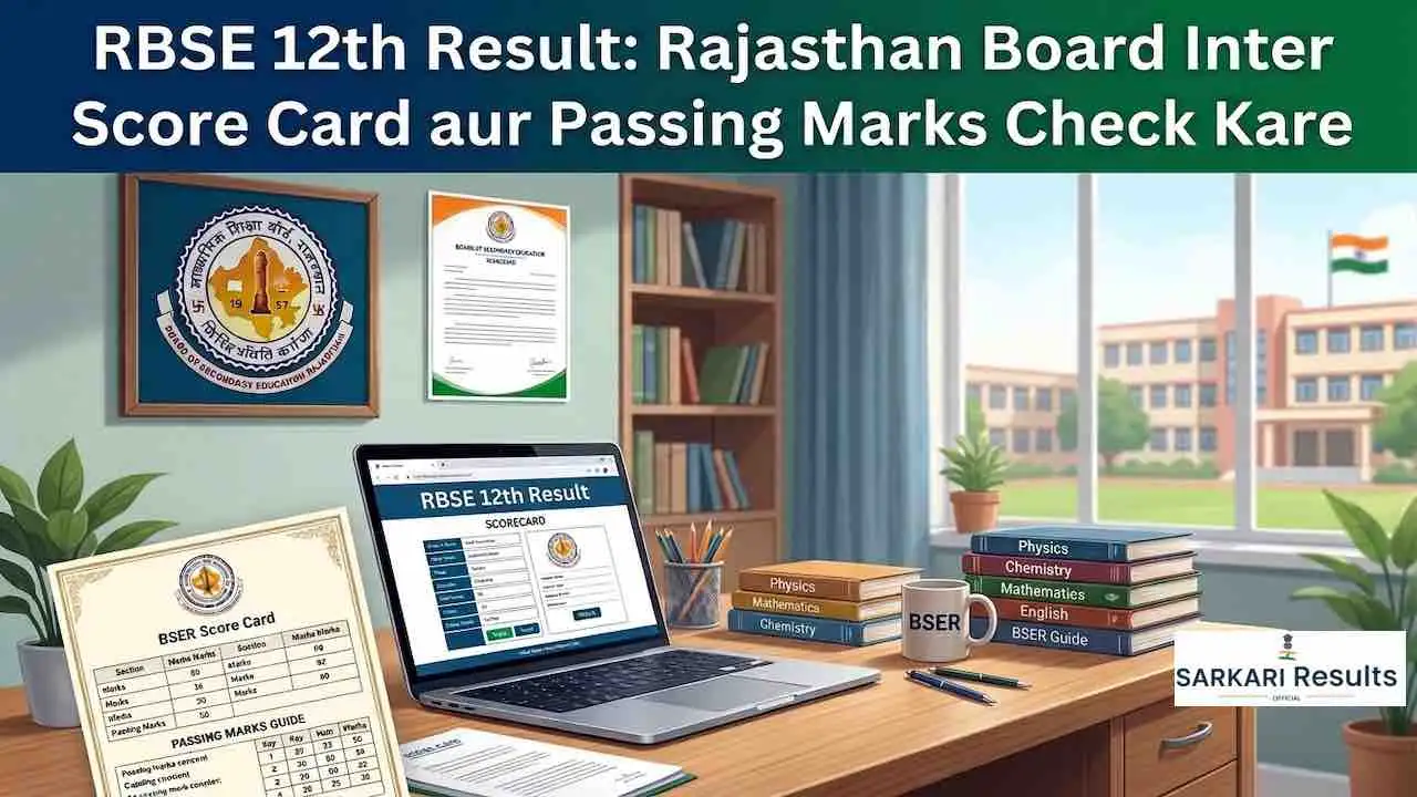 RBSE 12th Result