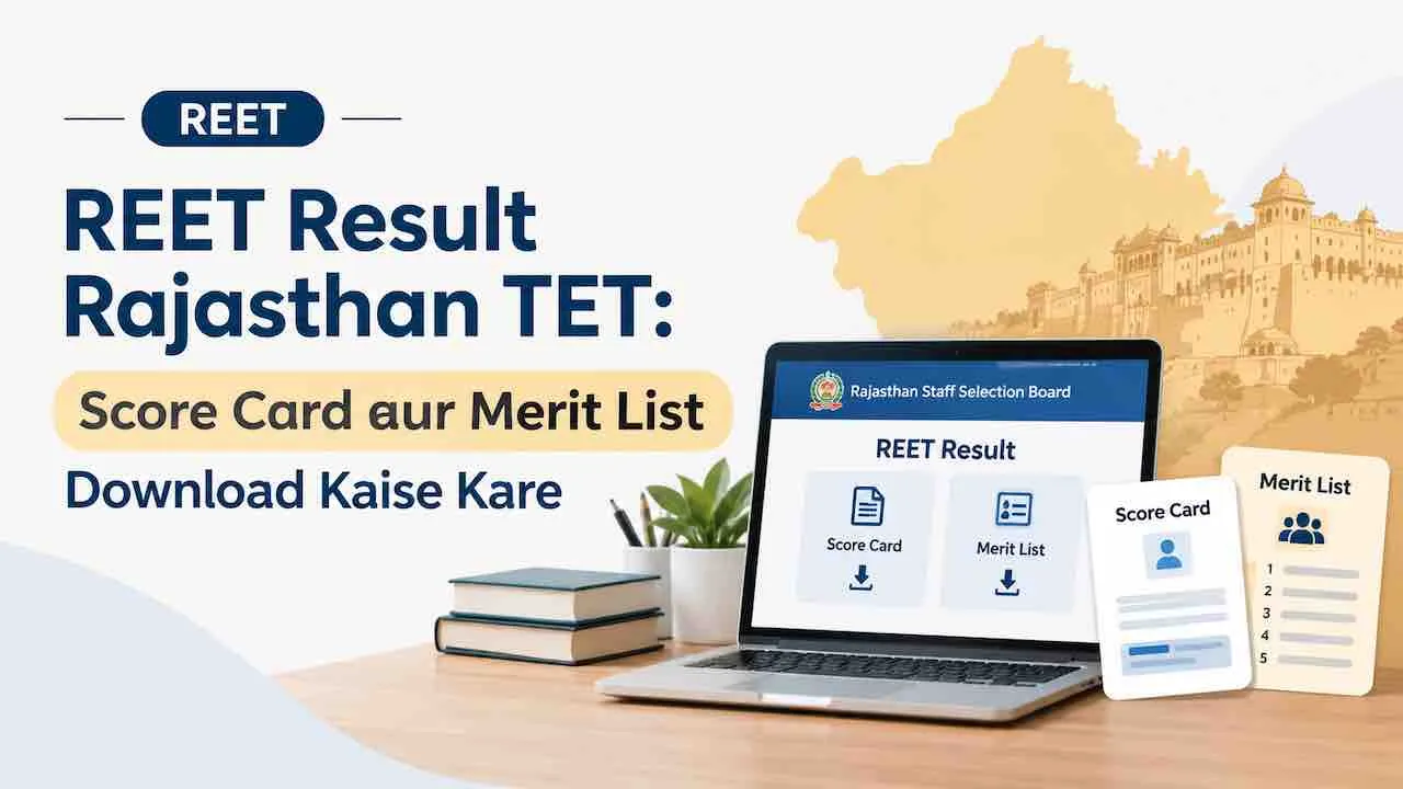 REET Result Rajasthan TET