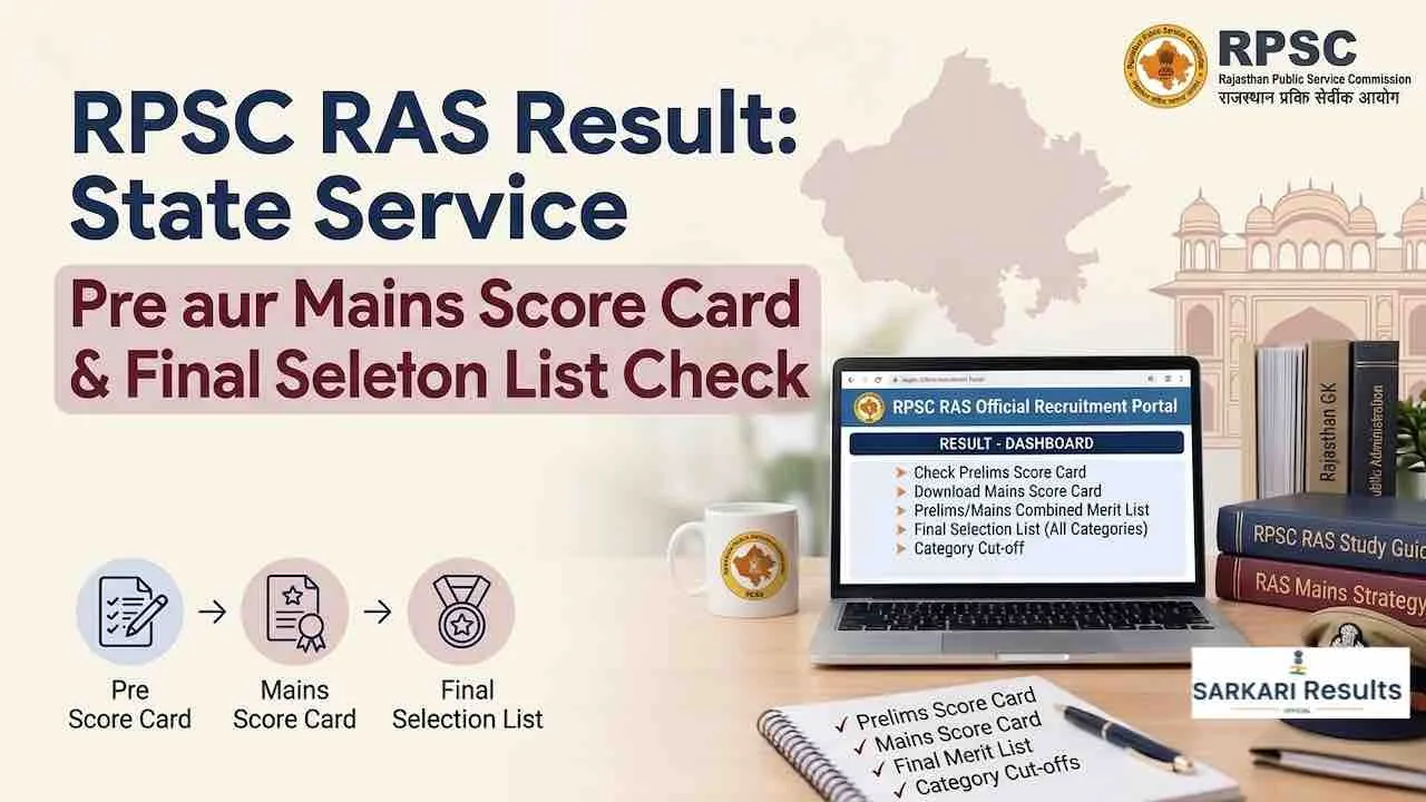 RPSC RAS Result