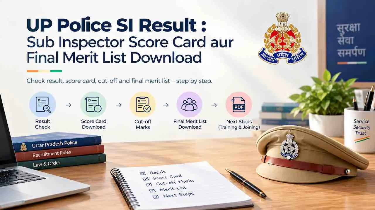 UP Police SI Result