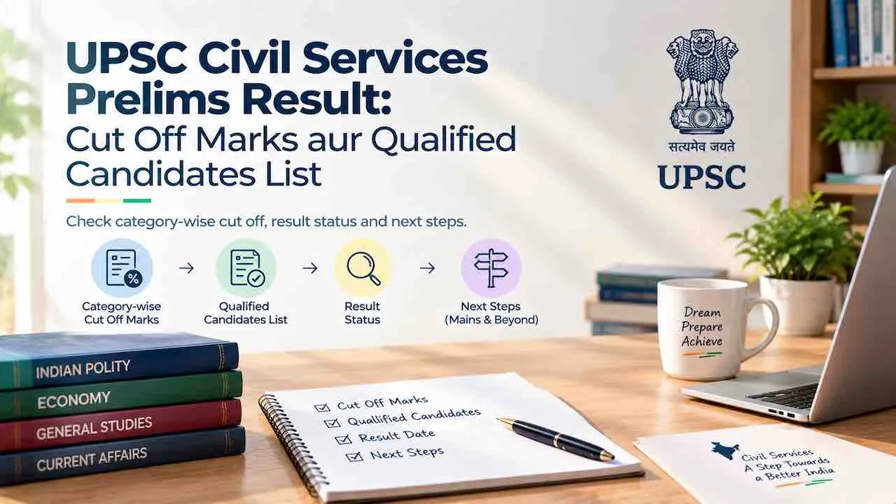 UPSC Civil Services Prelims Result